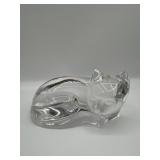 Vintage Glass Cat