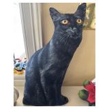 Black Cat Pillow