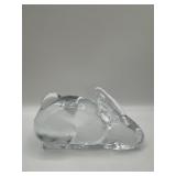 Vintage Glass Rabbit