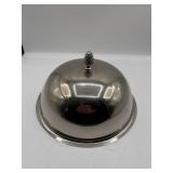 Vintage Hotel Silver Food Dome