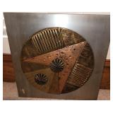 3Dl Metal Artwork 20" x 20"