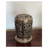 Brass Chinese Incense Burner 6" Tall