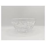 Tiffany & Co Crystal Star Bowl Signed 6"