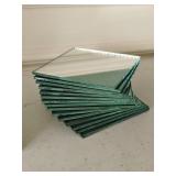 (20) Mirrored Glass Coasters 4x4"