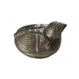 Silver Bird Trinket Box