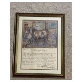 1982 Restaurant Recipes of Chez Michel Print Art