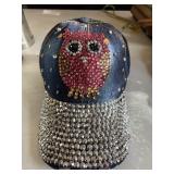 Rhinestone Denim Hat