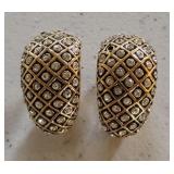 St John Clip On Earrings