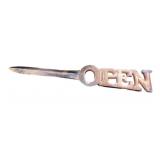 Silver Metal Letter Opener