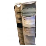 (2) Closet Organizers W/ Linens