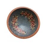 Wooden Bowl Hand Painted