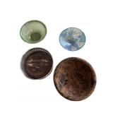 (4) Decor Mini Plates