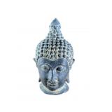 VTG Buddha Head Statue Bronze