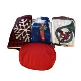 Christmas Throw Blankets & Pillow