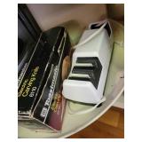 Electric sharpener and carving knife