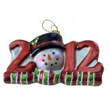 VTG NIB Snowman 2012 Christmas Ornament
