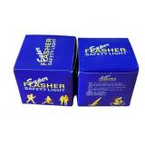 (2) NIB SUPER FLASHER SAFETY LIGHT