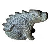 Chinese Bronze Dragon Statute