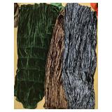 (3) Velvet Maxi Skirts Sz LG