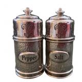 Pewter Salt & Pepper Shakers