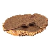 Durian decorative shell "wooden" Bow & Utensils