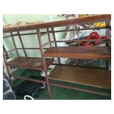 Wood/Metal Shelf