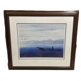 Orcas Print Framed Signed & Numbered