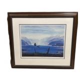 Canada Geese Print Framed Signed & Numbered