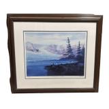 Cormorants, Murres, and Puffins Print Signed & Num