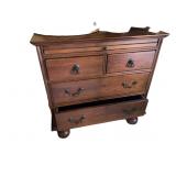 Lexington (4) Drawer Desk Nightstand