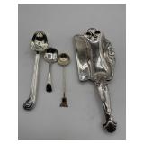 Vintage Silver Plated Butler Crumb Catcher