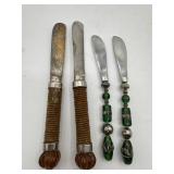 (4) Butter Spreaders Silver