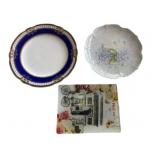 (3) Ceramic Decor Plates