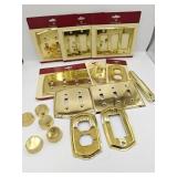 Brass Switch Plates, Dimmer Switch Covers