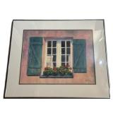 Pink Window Art Decor