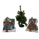 2 Dickens Christmas Collection Figurines