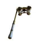 La Reine Paris Brass & Mother of Pearl Binocular