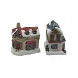 2 Dickens Christmas Collection Figurines