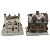 2 Dickens Christmas Collection Figurines