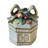 Fitz & Floyd Classics Christmas Gift Trinket Box