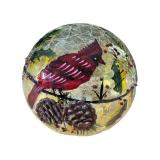Cardinal Lighted Ball Christmas Decoration