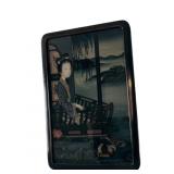 Vintage Chinese Reverse Glass Painting