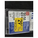 NIP Cutler-Hammer TWIN Circuit Breaker 20/20 Amp