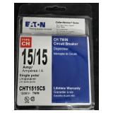 NIP Cutler-Hammer TWIN Circuit Breaker 15/15 Amp