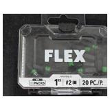 NIP FLEX Impacks 1" #2 20PC Bit Set