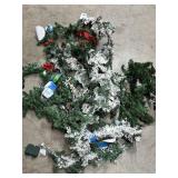 Lot of Holiday Style 6ft Lighted Garlands