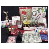 Christmas Holiday Style Lot & Gift Boxes
