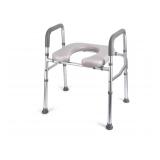 YKAD Raised Toilet Seat With Toilet Handrail