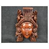Vintage Chinese Hand Carved Rosewood Empress