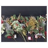 Box Of Holiday Stem & Pick Decoration